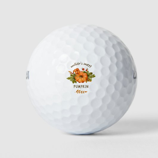 Pompoendag Golfballen (Voorkant)