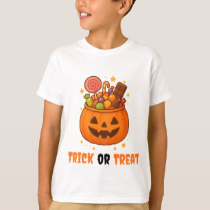 Pompoenemmer Vol Zoet - Halloween T-shirt