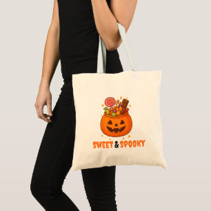 Pompoenemmer Vol Zoet - Halloween Tote Bag