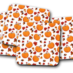 Pompoenen Autumn Cork Drink Onderzetter