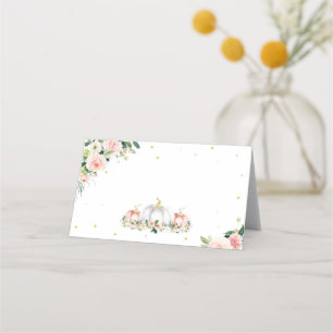 Pompoenen Baby shower Blush Pink and Gold