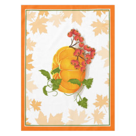 Pompoenen, bessen, bladeren, Thanksgiving van de h Tafelkleed
