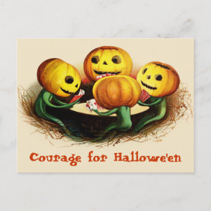 Pompoenen bij Kaarten Halloween Briefkaart