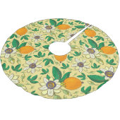 Pompoenen & bladeren: Herfst Oogst Kerstboom Rok (Gekanteld)