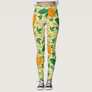 Pompoenen & bladeren: Herfst Oogst Leggings