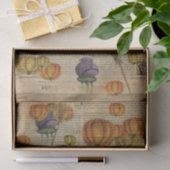 Pompoenen en Cauldron  Pagina's Tissuepapier (Geschenk)