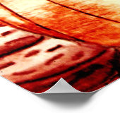 Pompoenen en fruit afdrukken poster (Hoek)