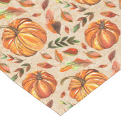 Pompoenen en Herfstbladeren Lange Tafelloper (Hoek)