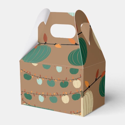 Pompoenen en Lichten Bedankdoosjes (Voorkant Zijde)