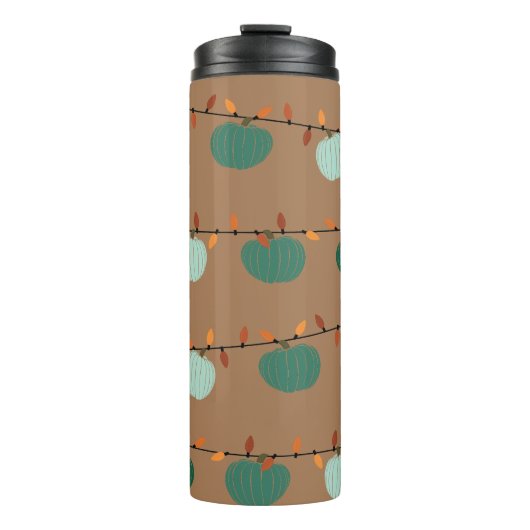 Pompoenen en Lichten Thermosbeker (Voorkant)