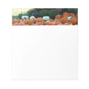Pompoenen en Mums Herfst Oogst Fotografie Notitieblok