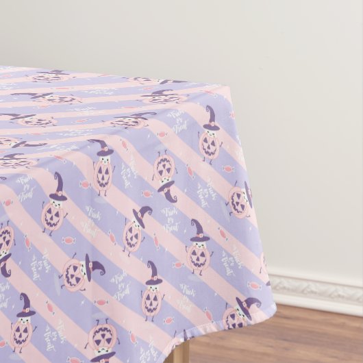 Pompoenen en Stripes Halloween Tablecloth Tafelkleed (Voorbeeld)