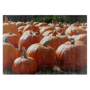 Pompoenen Foto voor Herfst, Halloween of Thanksgiv Snijplank