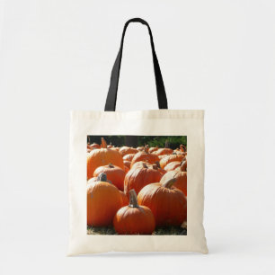 Pompoenen Foto voor Herfst, Halloween of Thanksgiv Tote Bag