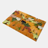 Pompoenen Grote Doormat Deurmat (Schuin)