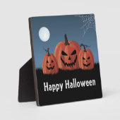 Pompoenen Halloween Fotoplaat (Voorkant)