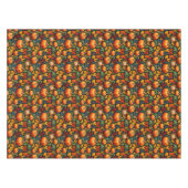 Pompoenen in de bladeren met bessen tafelkleed (Voorkant (Horizontaal))