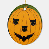 Pompoenen Keramisch Ornament (Links)