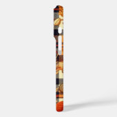 Pompoenen Maple verlaat herfstplaids Case-Mate iPhone Case (Achterkant / Links)