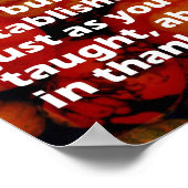 Pompoenen met kol. 2: 6-7 poster (Hoek)