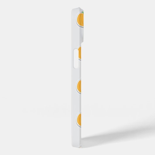 Pompoenen op grijs Case-Mate iPhone case (Achterkant / Rechts)