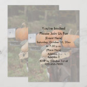 Pompoenen op vrachtwagen Schattigee Natuur Kaart (Voorkant / Achterkant)