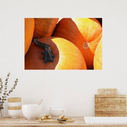 Pompoenen Poster (Keuken)