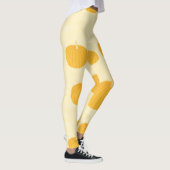 Pompoenen schilderkunst leggings (Rechts)