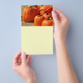 pompoenen te koop flyer (Hand)