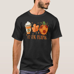 Pompoenen Voetbal is de seizoensgebonden Herfst da T-shirt