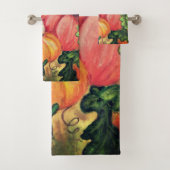 Pompoenen - Waterverf kunst Bad Handdoek (Insitu)