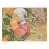 Pompoenen - Waterverf kunst Tafelkleed (Voorkant (Horizontaal))