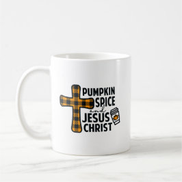Pompoengekruid en Jezus Christus Koffiemok