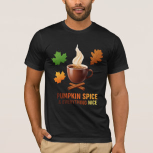 Pompoengewürz & Alles Leuk Herfst Koffie T-shirt
