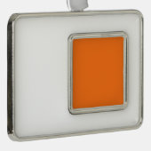 Pompoenhex-code FF7518 Verzilverd Kader Ornament (Rechts)