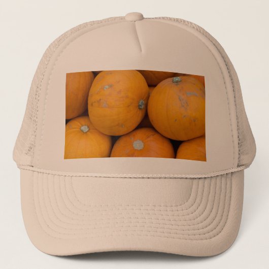 Pompoenhoed Trucker Pet (Voorkant)