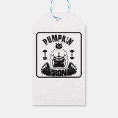 pompoenijzer cadeaulabel (Achterkant)