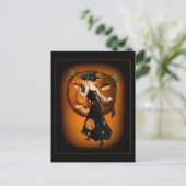 Pompoenkoningin - Briefkaart (Staand voorkant)