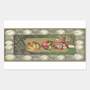 Pompoenkop met Kilt  Rechthoekige Sticker