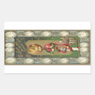 Pompoenkop met Kilt  Rechthoekige Sticker