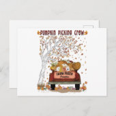 Pompoenkoppen Briefkaart (Voorkant / Achterkant)