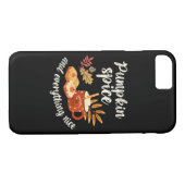 Pompoenkruid en alles leuke basis slogan Case-Mate iPhone case (Achterkant (Horizontaal))