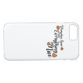 Pompoenkruid en alles mooi - Black Phrase W Case-Mate iPhone Case (Achterkant (Horizontaal))