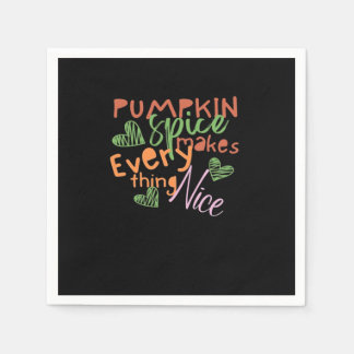 Pompoenkruid maakt alles mooi en essentieel servet