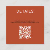 Pompoenkruid QR-code Informatiekaartje (Voorkant)