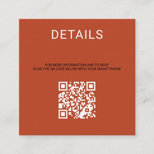 Pompoenkruid QR-code Informatiekaartje (Voorkant)