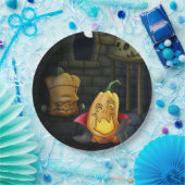 Pompoenmonsters Halloween/Birthday Paper Bord (Feest)