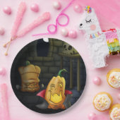 Pompoenmonsters Halloween/Birthday Paper Bord (Feest)