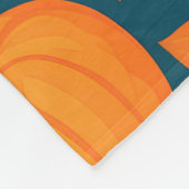 Pompoenmozaïek Kleurrijk Gepersonaliseerd Patroon Fleece Deken (Hoek)