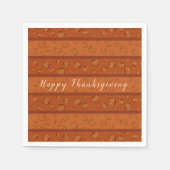 Pompoenpapier Napkins Servet (Voorkant)